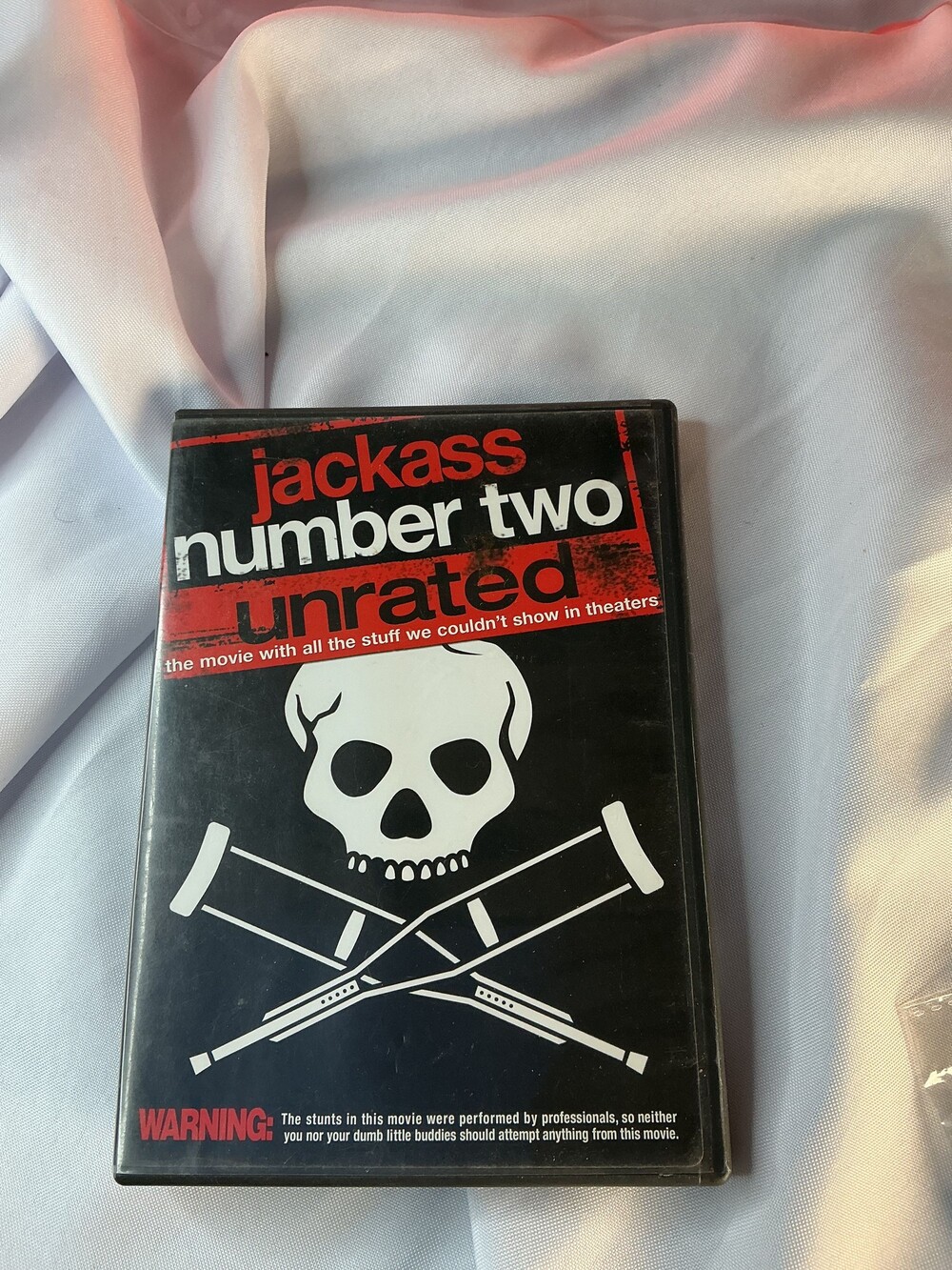★ Jackass Number Two Unrated DVD Movie Comedy MTV Collectible